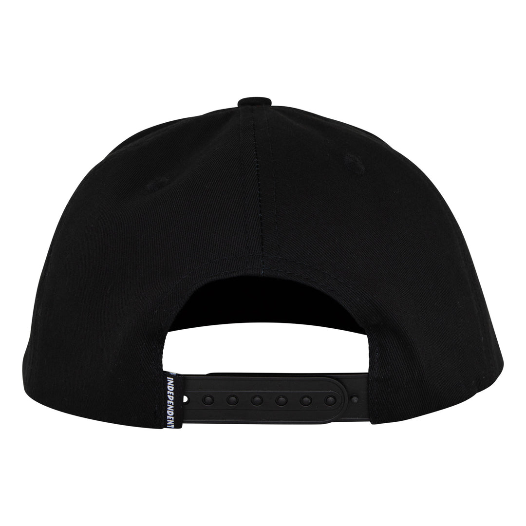 Independent Sticker Slap Snapback Unstructured Hat