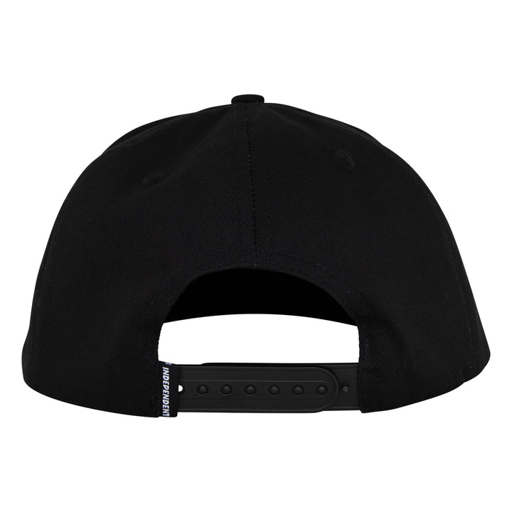 Independent Sticker Slap Snapback Unstructured Hat