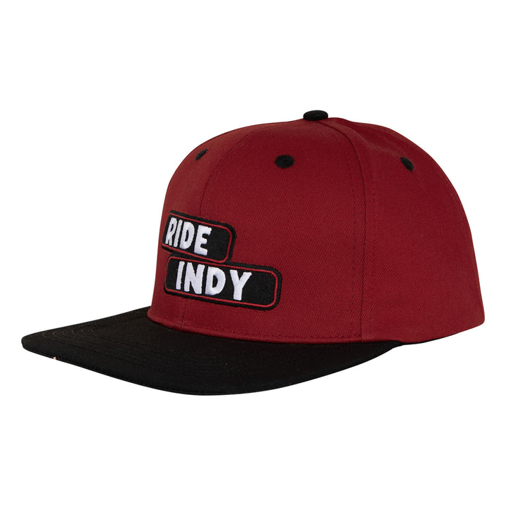 Independent Sticker Slap Snapback Unstructured Hat