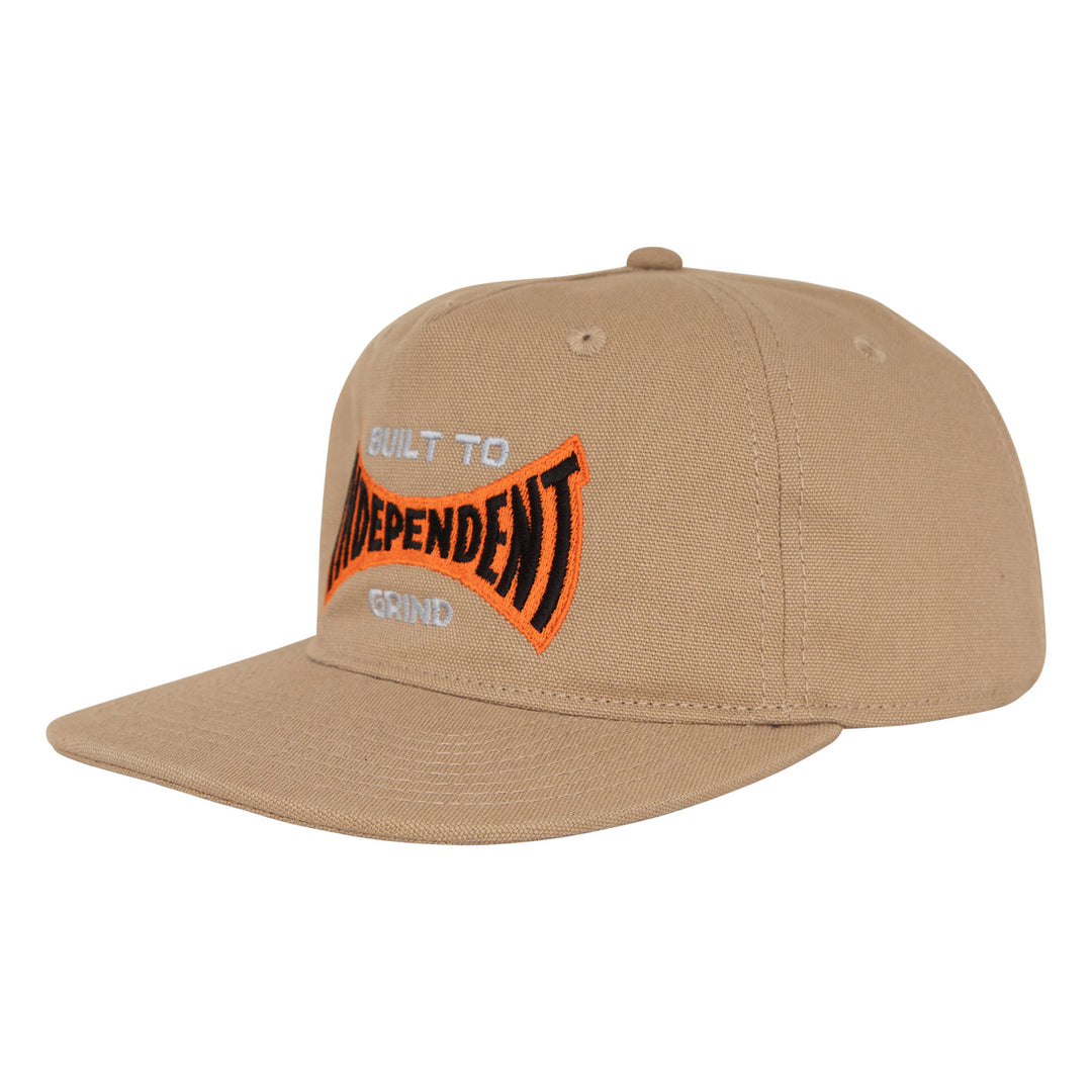 Independent Built To Grind Span Snapback Unstructured Hat