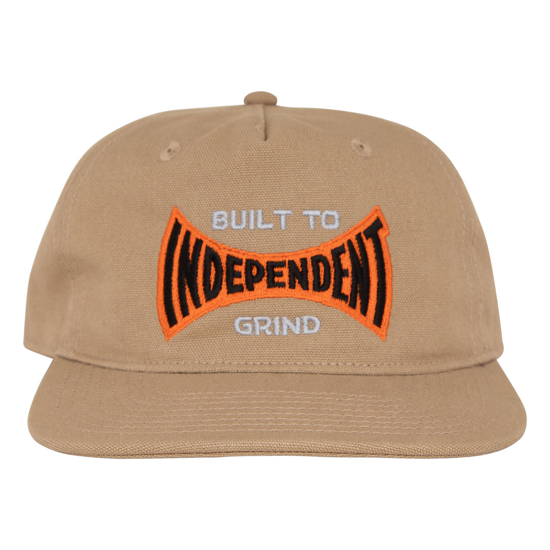 Independent Built To Grind Span Snapback Unstructured Hat