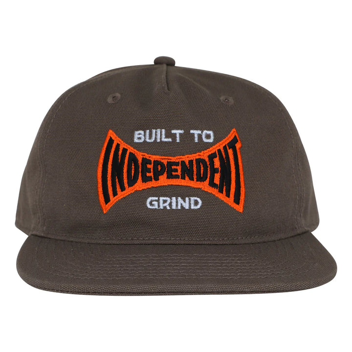 Independent Built To Grind Span Snapback Unstructured Hat