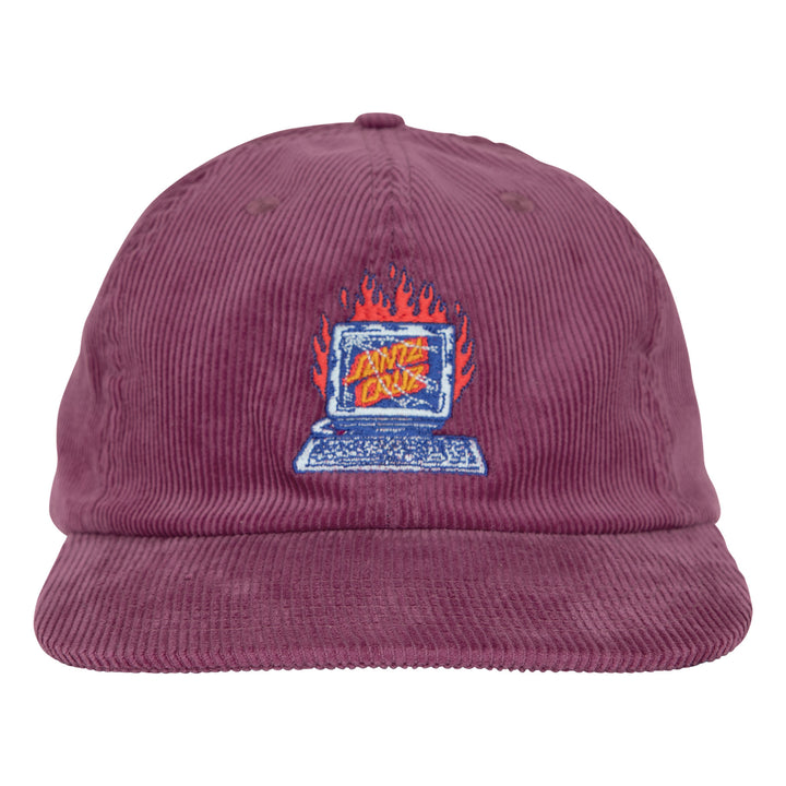 Santa Cruz Self Destruct Snapback Unstructured Hat