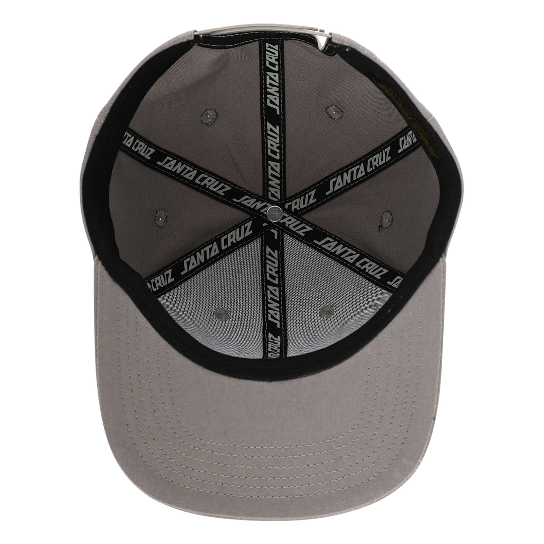 Santa Cruz Plasma Stacked Strip Snapback Structured Hat