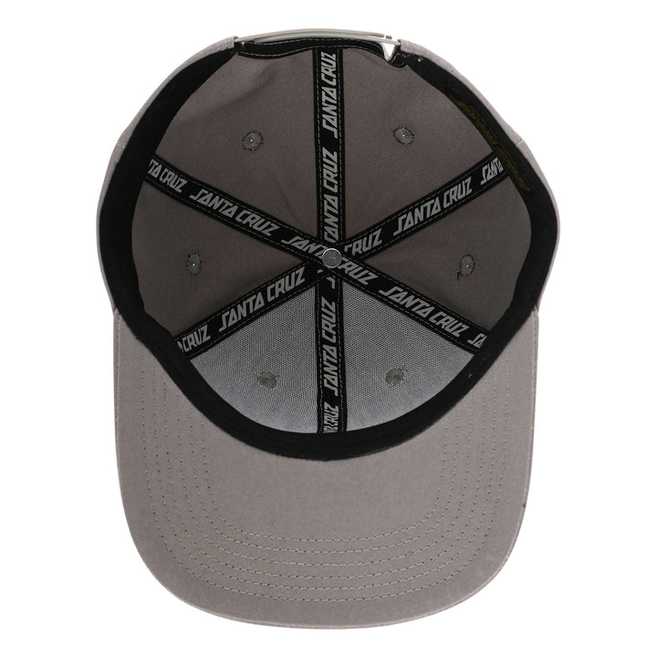 Santa Cruz Plasma Stacked Strip Snapback Structured Hat
