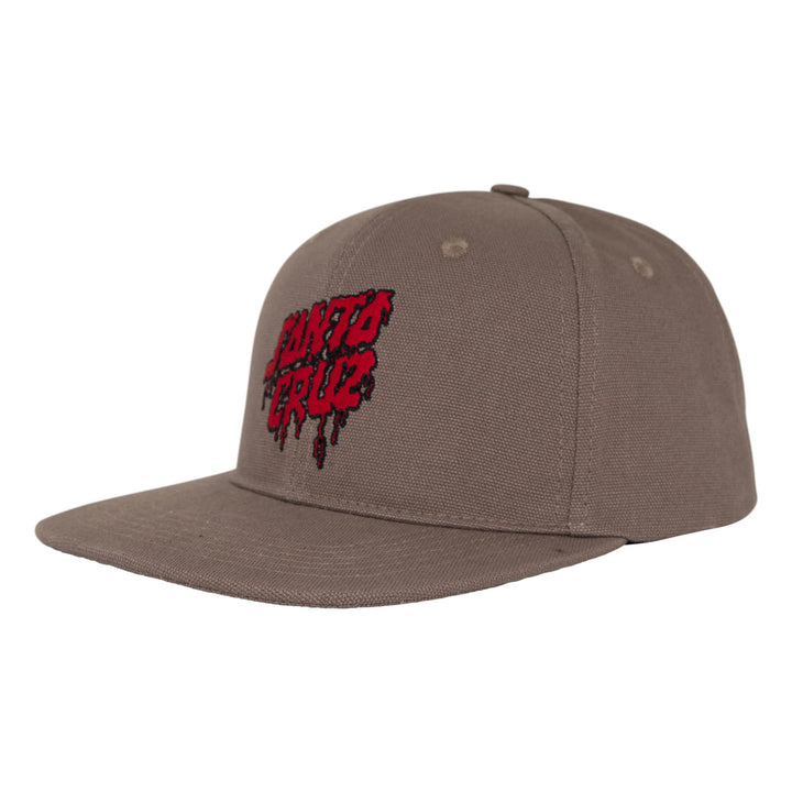 Santa Cruz Plasma Stacked Strip Snapback Structured Hat