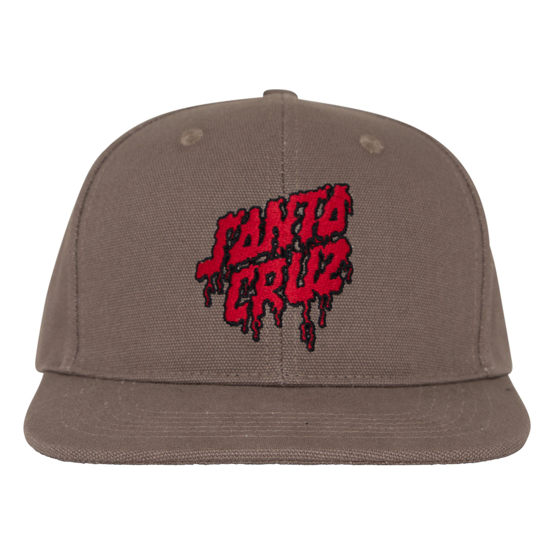Santa Cruz Plasma Stacked Strip Snapback Structured Hat