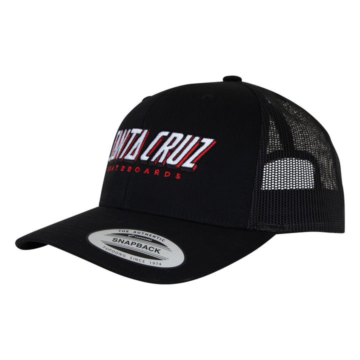 Santa Cruz Big Strip Snapback Structured Hat