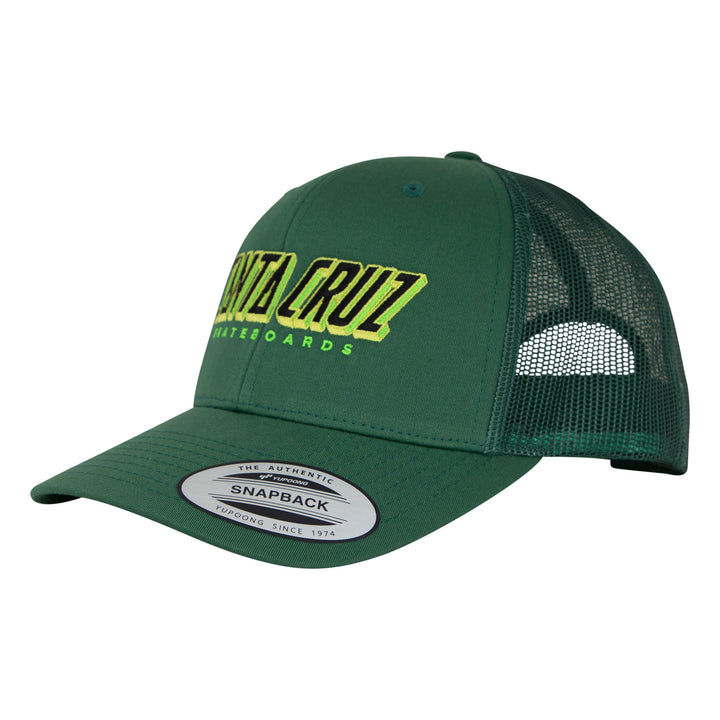 Santa Cruz Big Strip Snapback Structured Hat