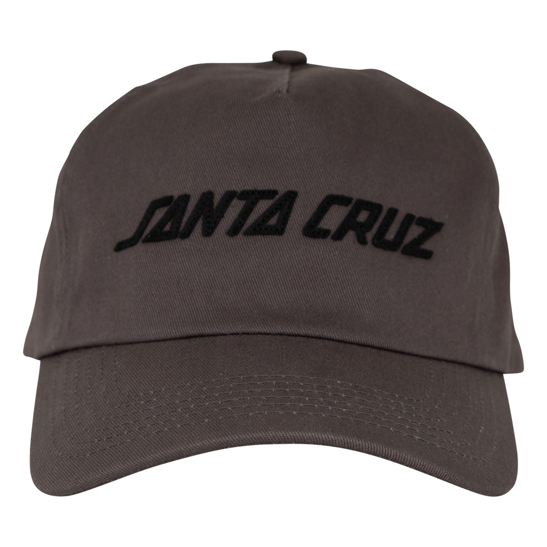 Santa Cruz Strip Felt Snapback Unstructured Hat