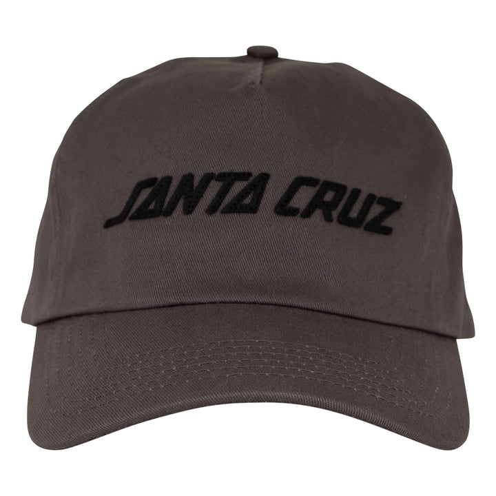 Santa Cruz Strip Felt Snapback Unstructured Hat