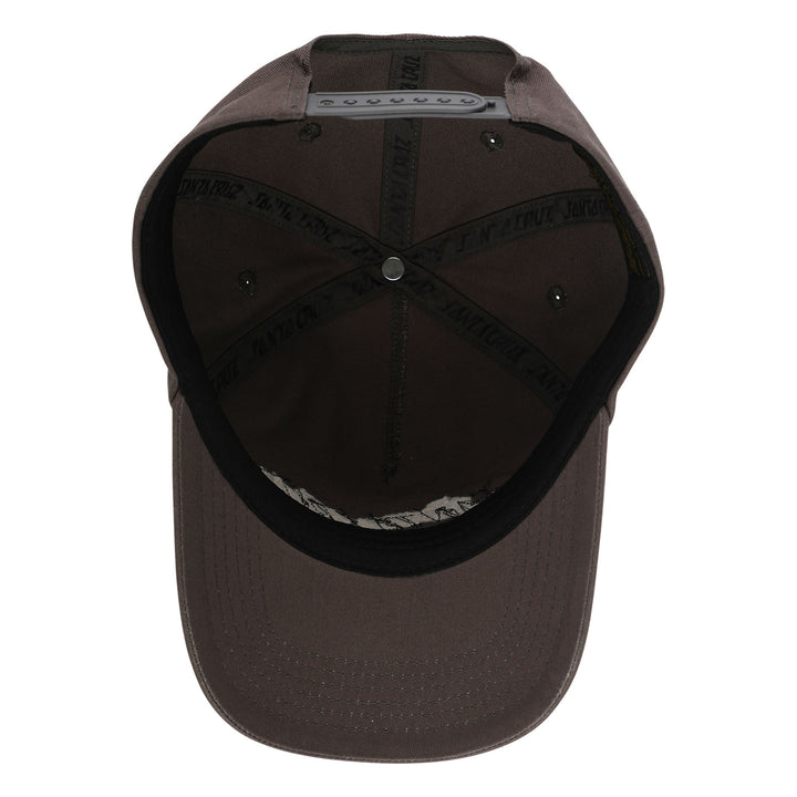 Santa Cruz Strip Felt Snapback Unstructured Hat