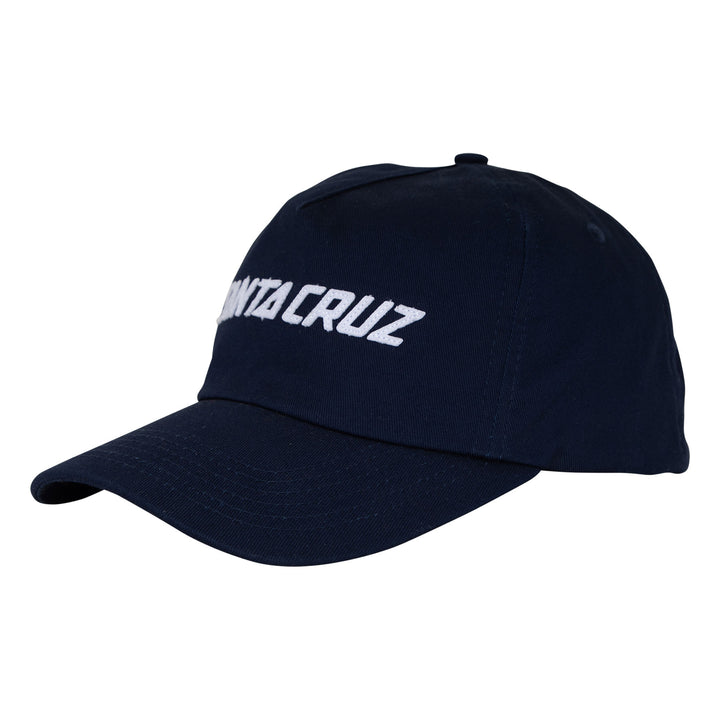 Santa Cruz Strip Felt Snapback Unstructured Hat