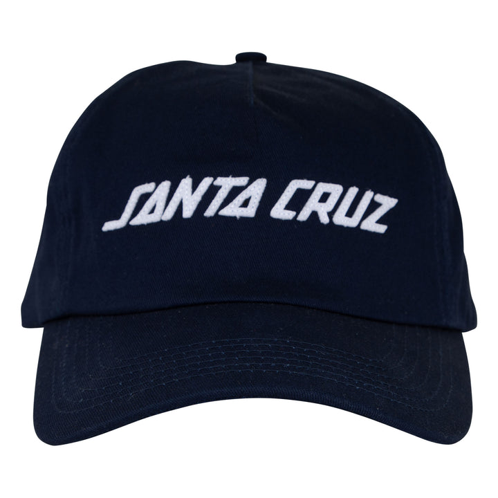 Santa Cruz Strip Felt Snapback Unstructured Hat