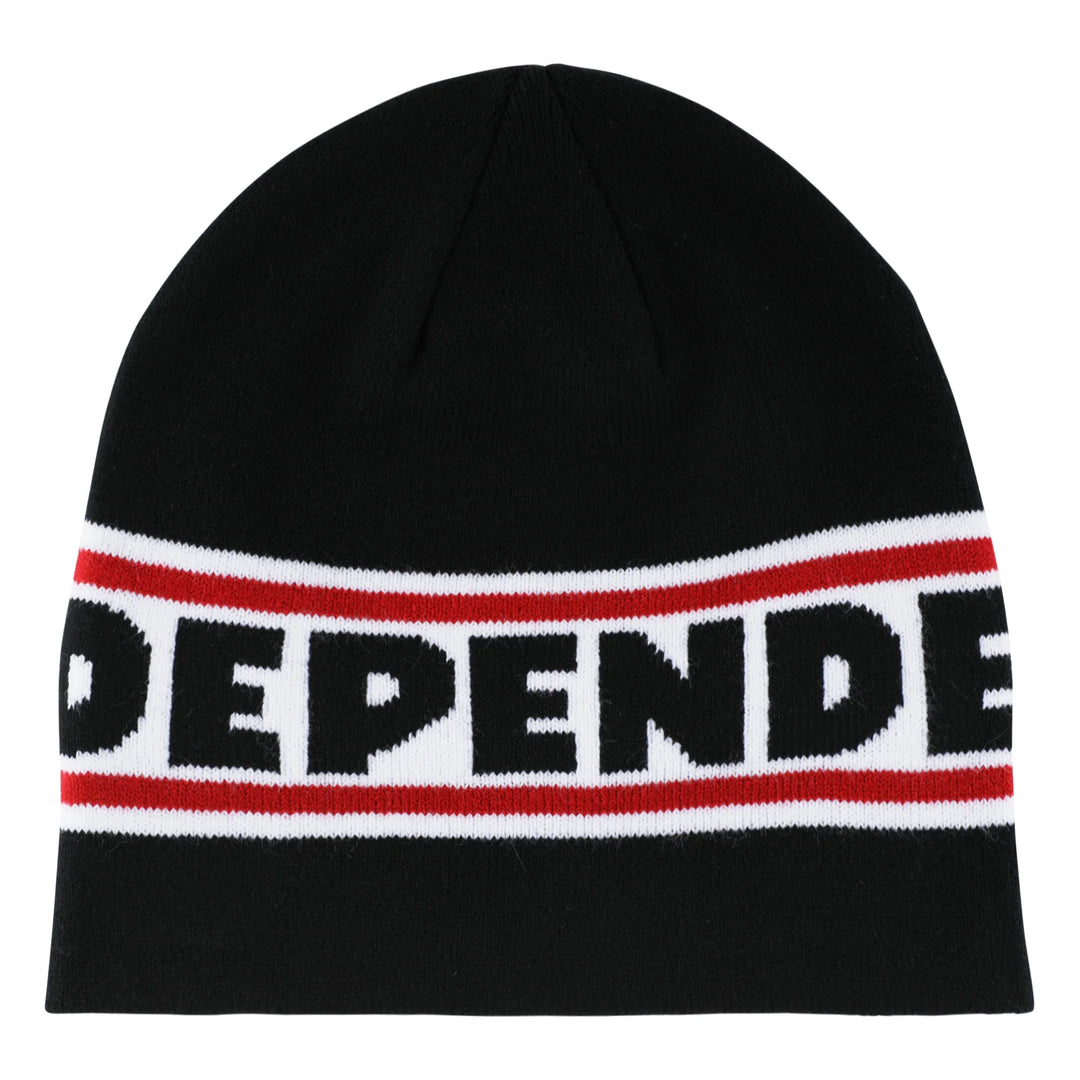 Independent Bar Logo Skull Beanie