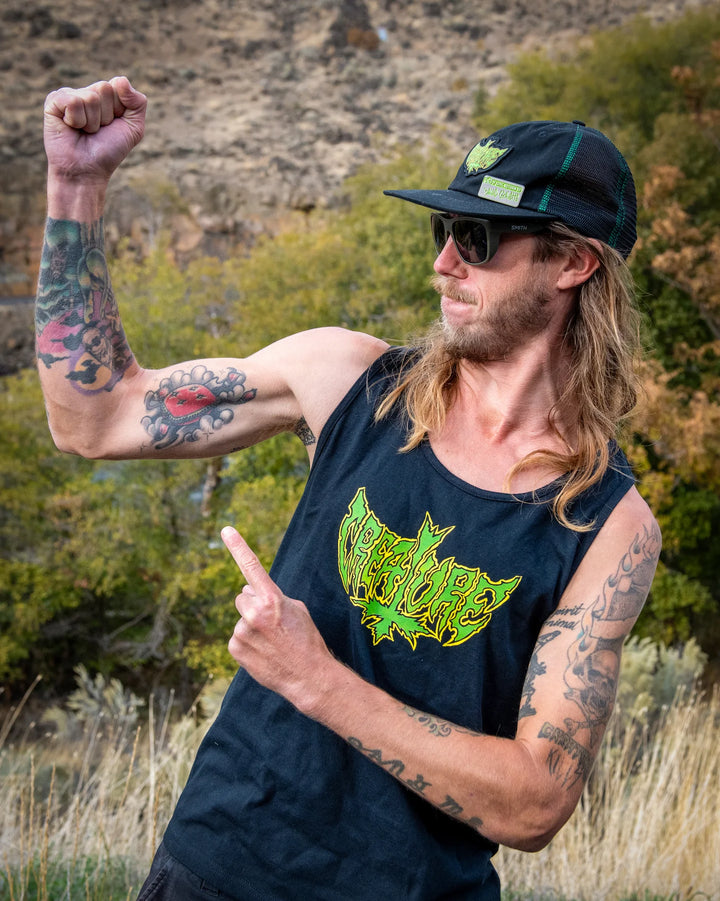 Creature Gravette Hippie Skull Snapback Unstructured Hat