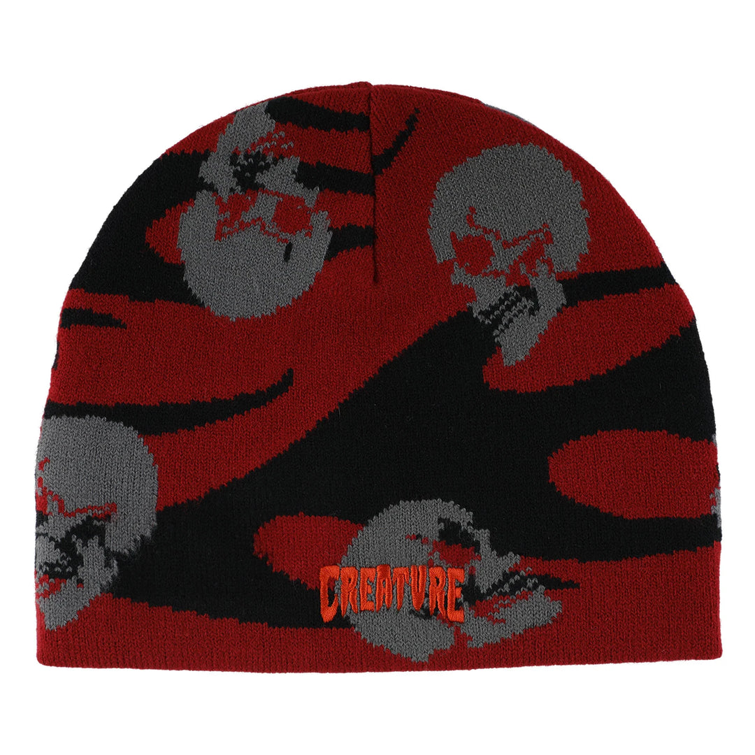 Creature Spiral Skull Beanie