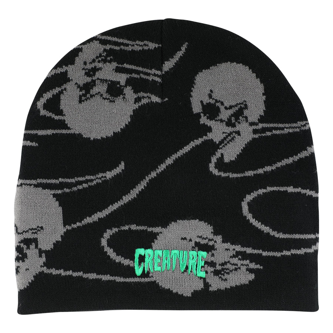 Creature Spiral Skull Beanie