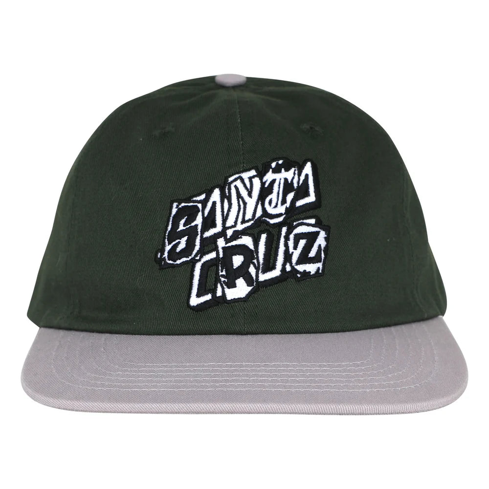 Santa Cruz Pay Off Stack Strip Snapback Hat