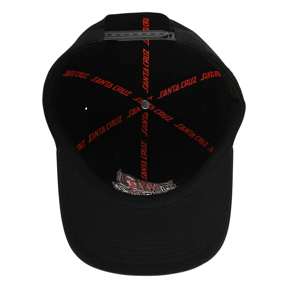 Santa Cruz Pay Off Stack Strip Snapback Hat