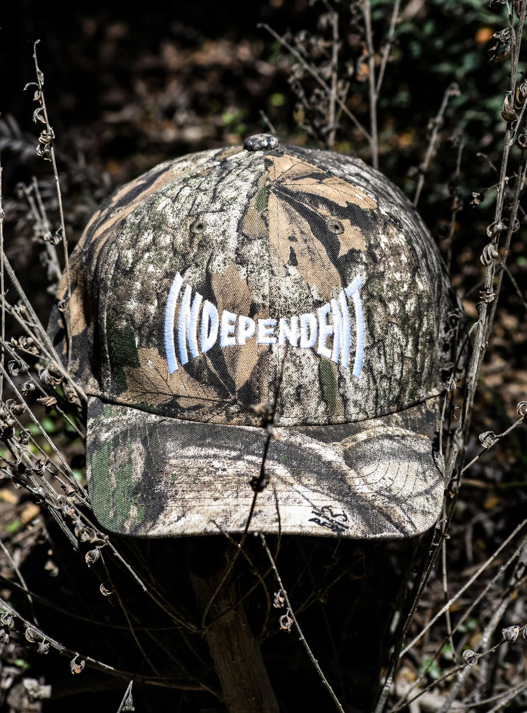 Independent x Realtree Span Logo Snapback Hat