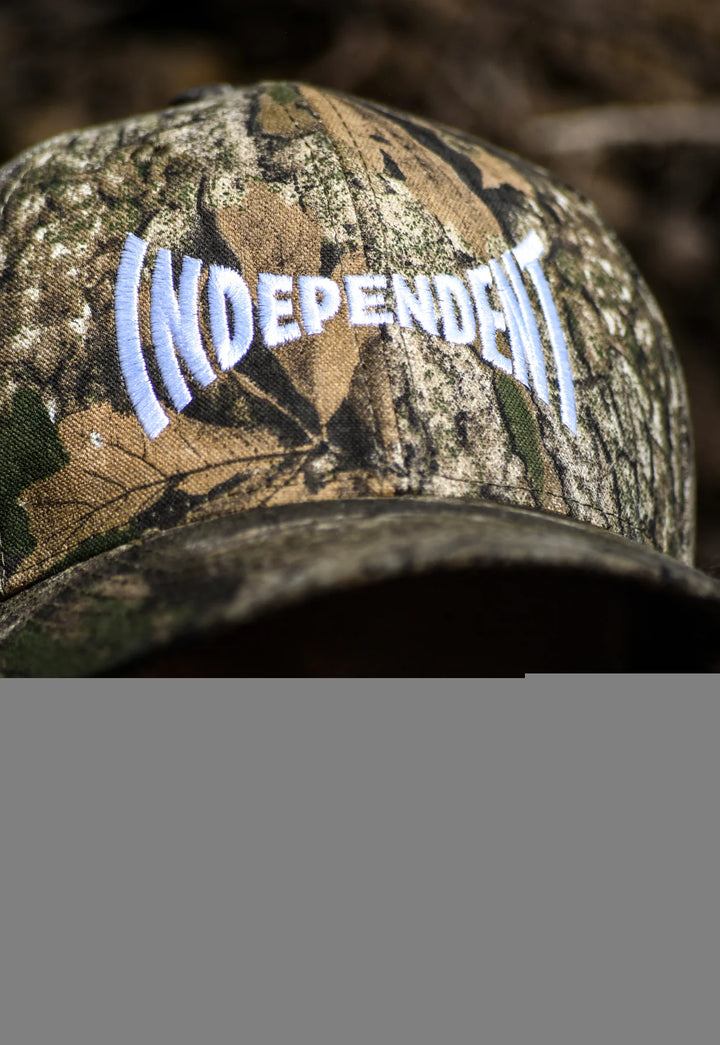 Independent x Realtree Span Logo Snapback Hat