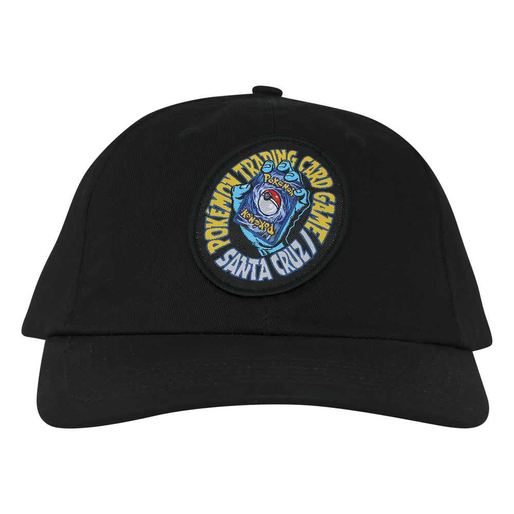Santa Cruz Pokémon TCG Hand Snapback Unstructured Hat - Black