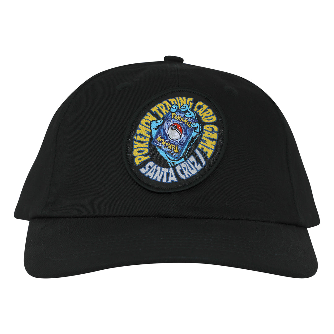 Santa Cruz Pokémon TCG Hand Snapback Unstructured Hat - Black