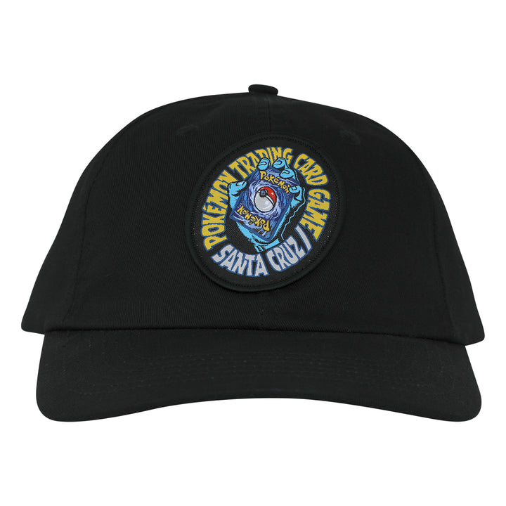 Santa Cruz Pokémon TCG Hand Snapback Unstructured Hat - Black