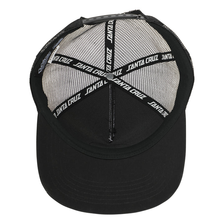 Santa Cruz Pokémon TCG Hand Youth Mesh Trucker Structured Hat - White/Black