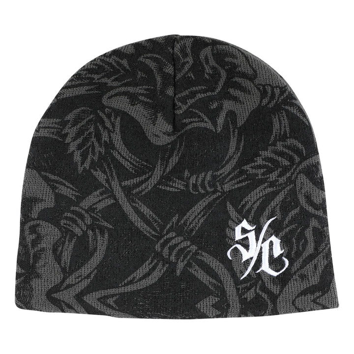 Santa Cruz Dressen Pen Roses Skull Cap Beanie
