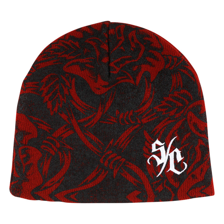 Santa Cruz Dressen Pen Roses Skull Cap Beanie