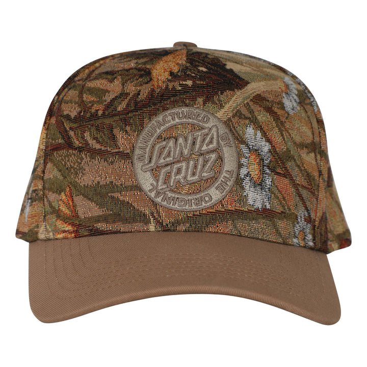 Santa Cruz MFG Tapestry Snapback Structured Hat