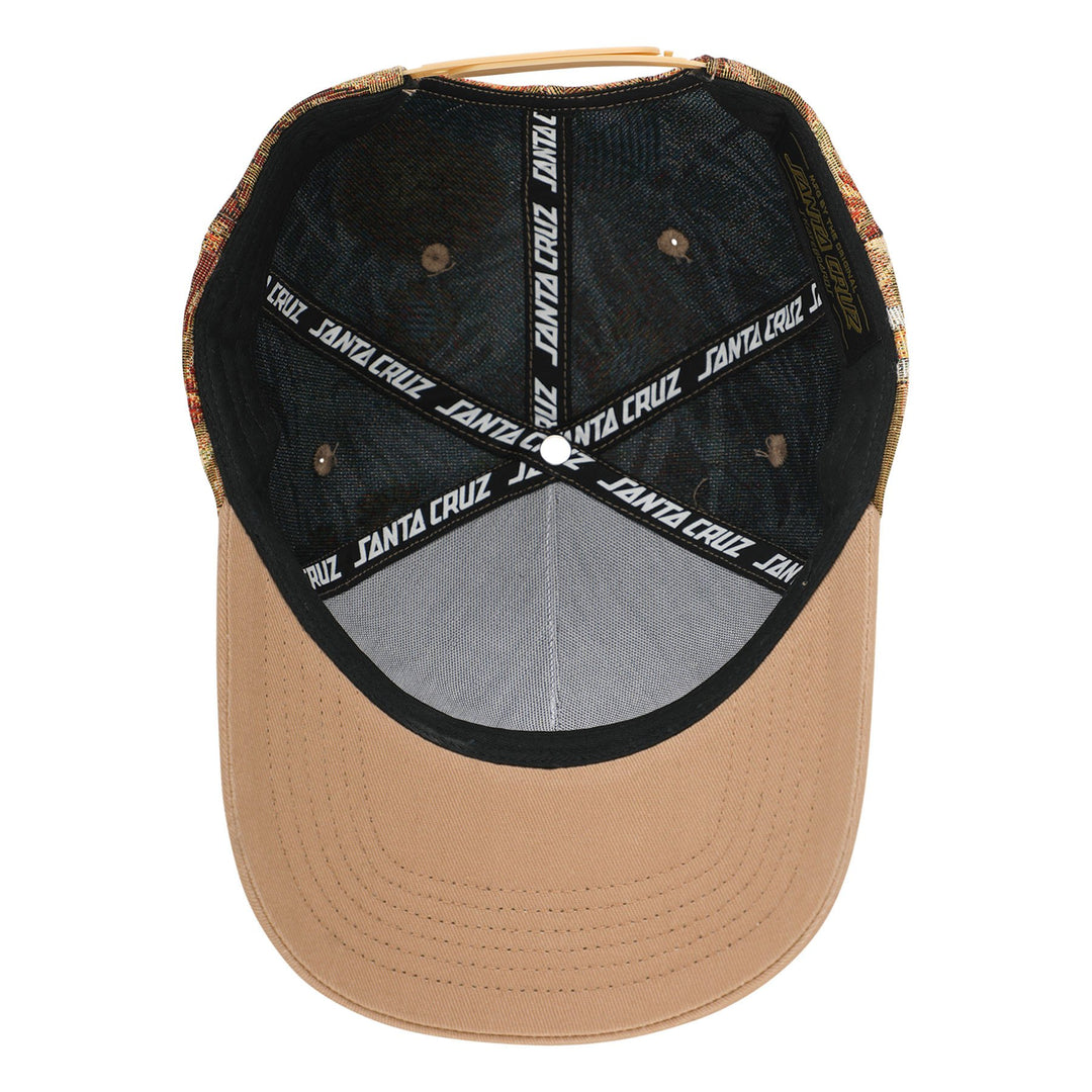 Santa Cruz MFG Tapestry Snapback Structured Hat