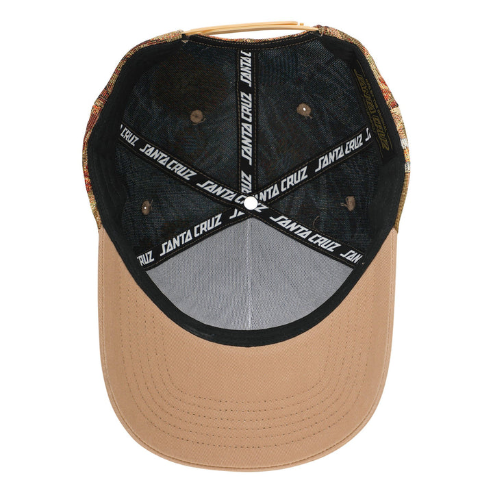 Santa Cruz MFG Tapestry Snapback Structured Hat