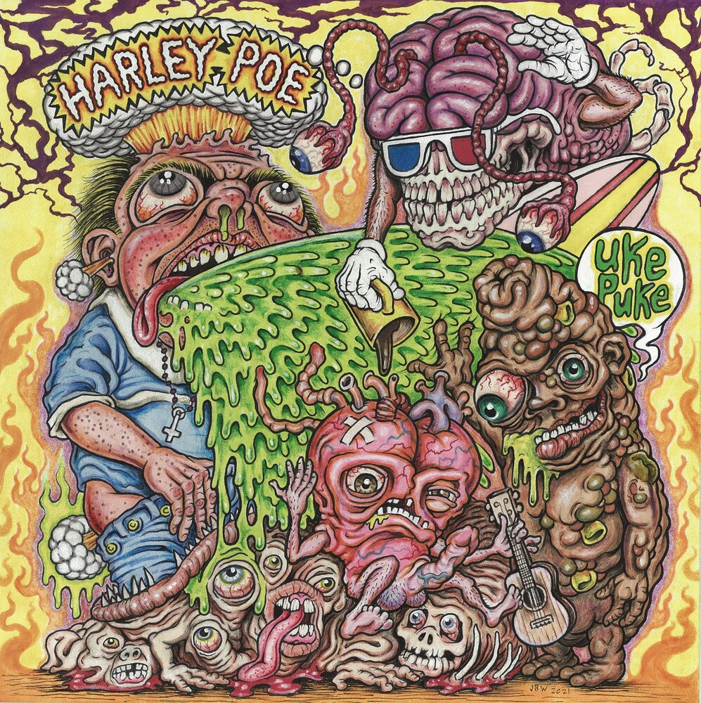 Harley Poe - Uke Puke [LP]