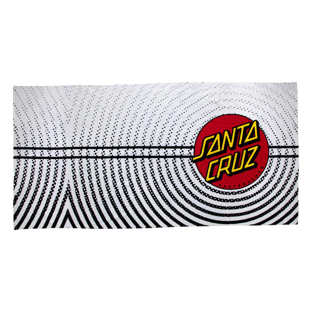 Santa Cruz Classic Dot 35 1/2" X 62" Beach Towel