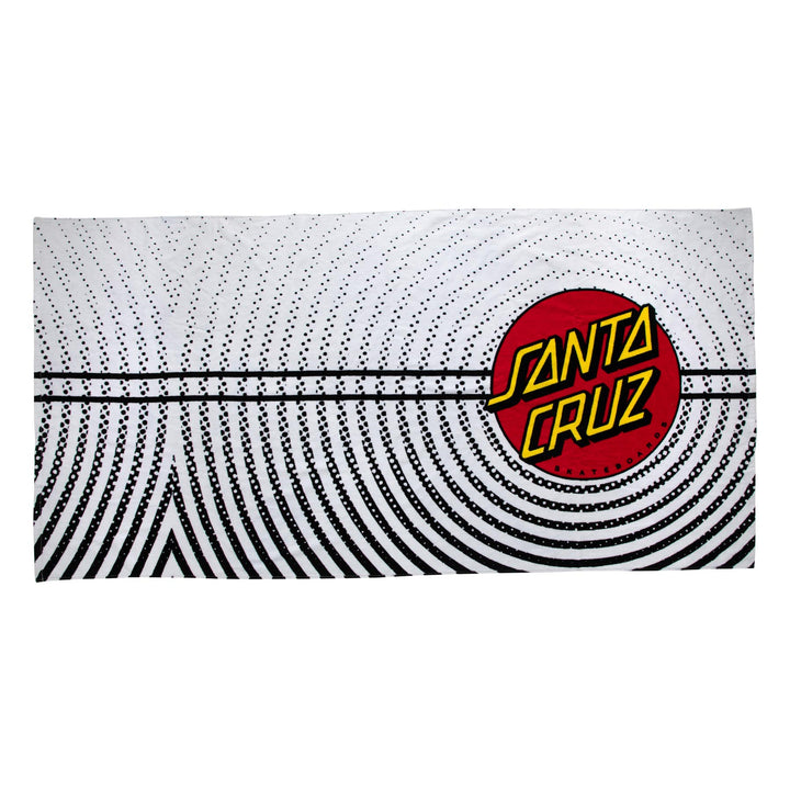 Santa Cruz Classic Dot 35 1/2" X 62" Beach Towel