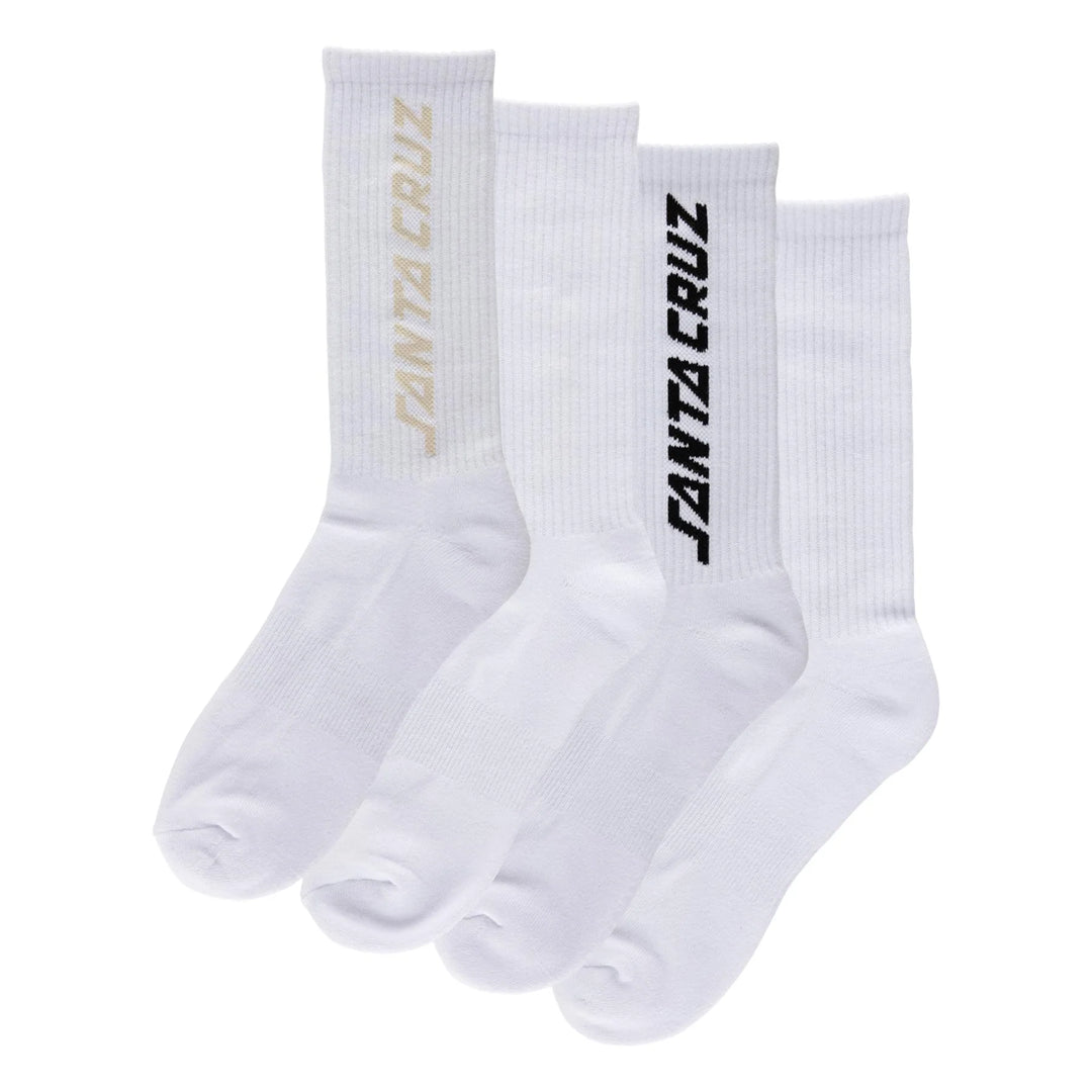 Santa Cruz Solid Strip Socks (X2 Pairs)