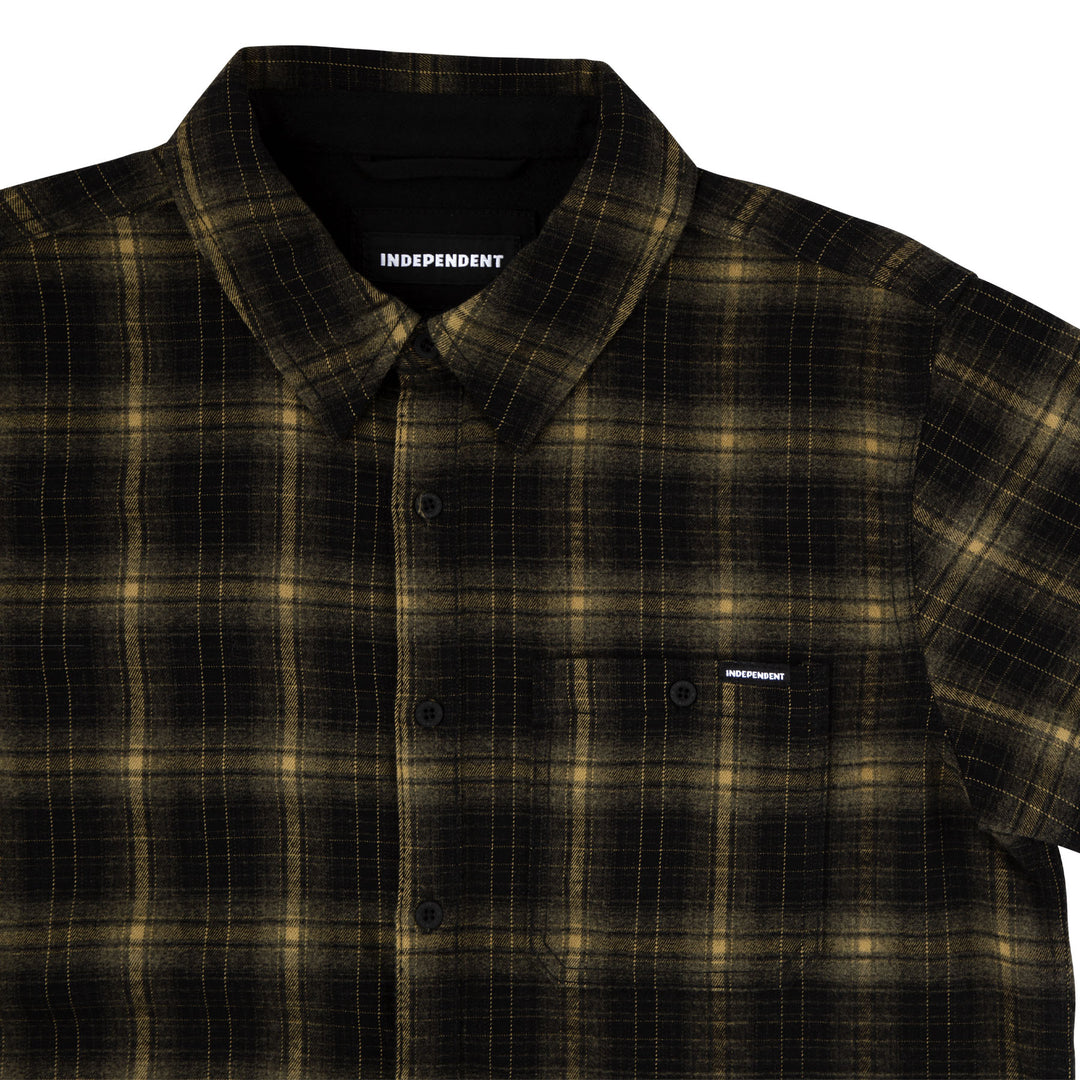 Independent Belmont S/S Flannel Shirt