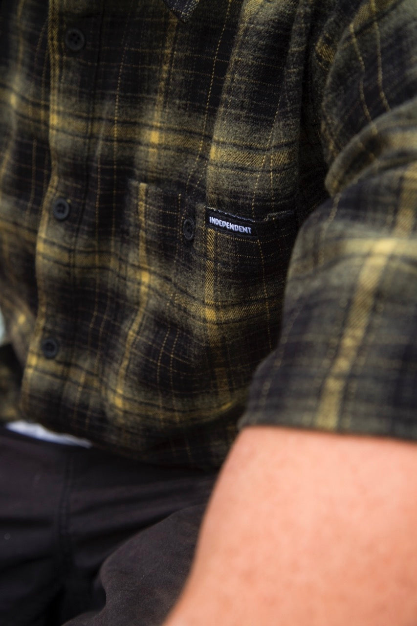 Independent Belmont S/S Flannel Shirt