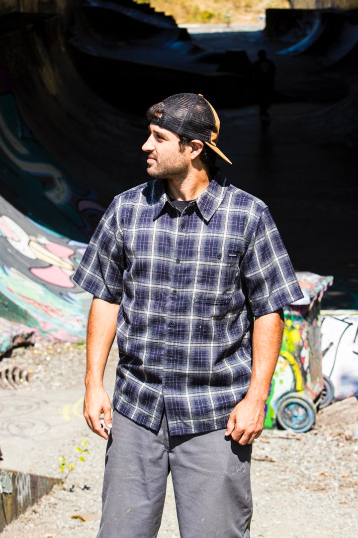 Independent Belmont S/S Flannel Shirt