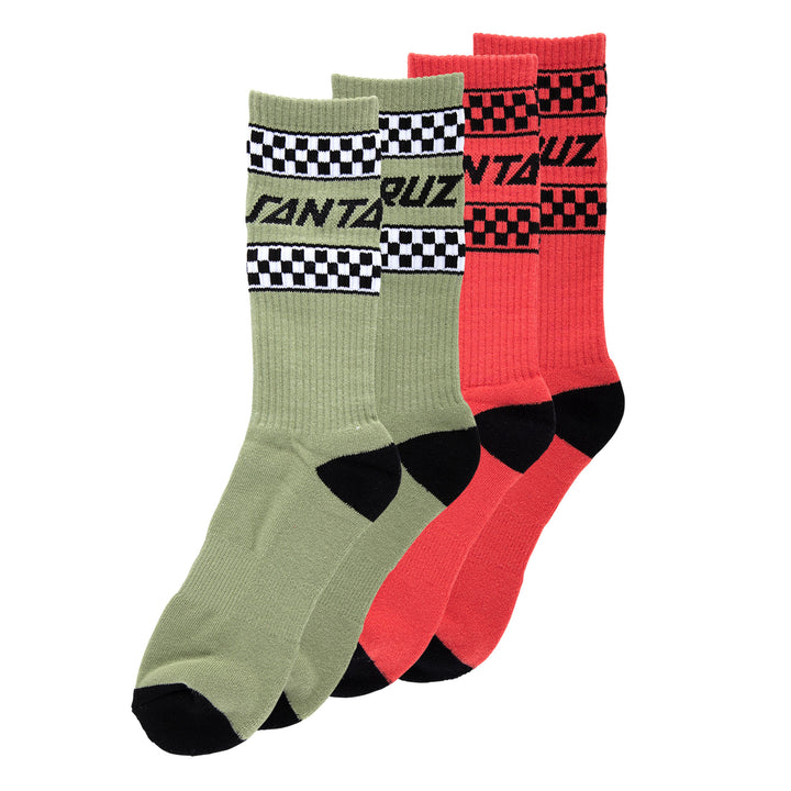 Santa Cruz Drift Strip 2-Pack Socks