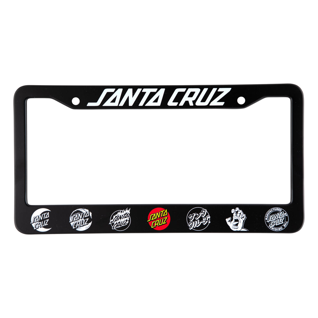 Santa Cruz Logo Classic License Plate Frame