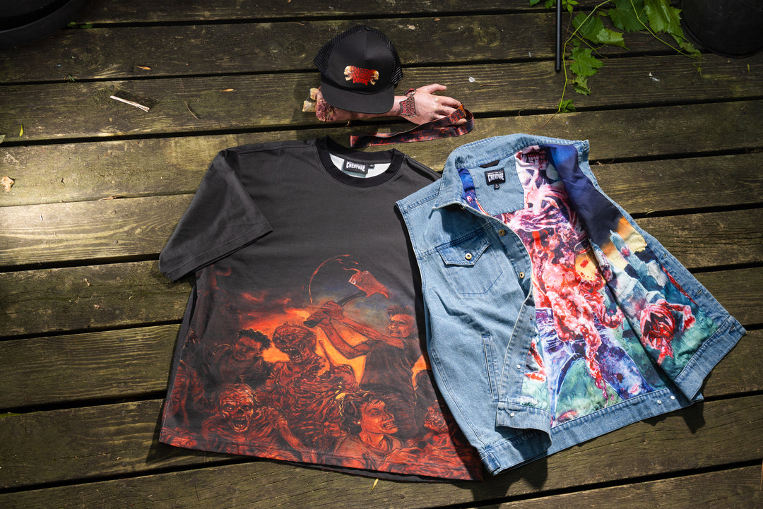 Creature x Cannibal Corpse Ringer T-Shirt