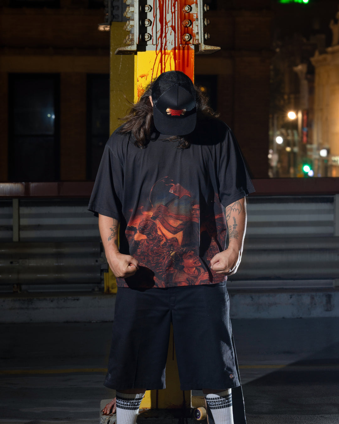 Creature x Cannibal Corpse Ringer T-Shirt