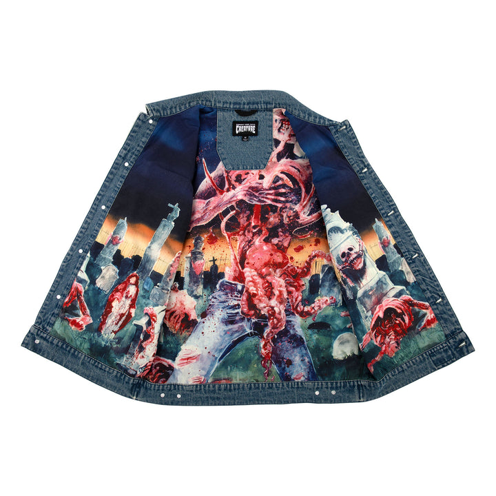 Creature x Cannibal Corpse Denim Vest