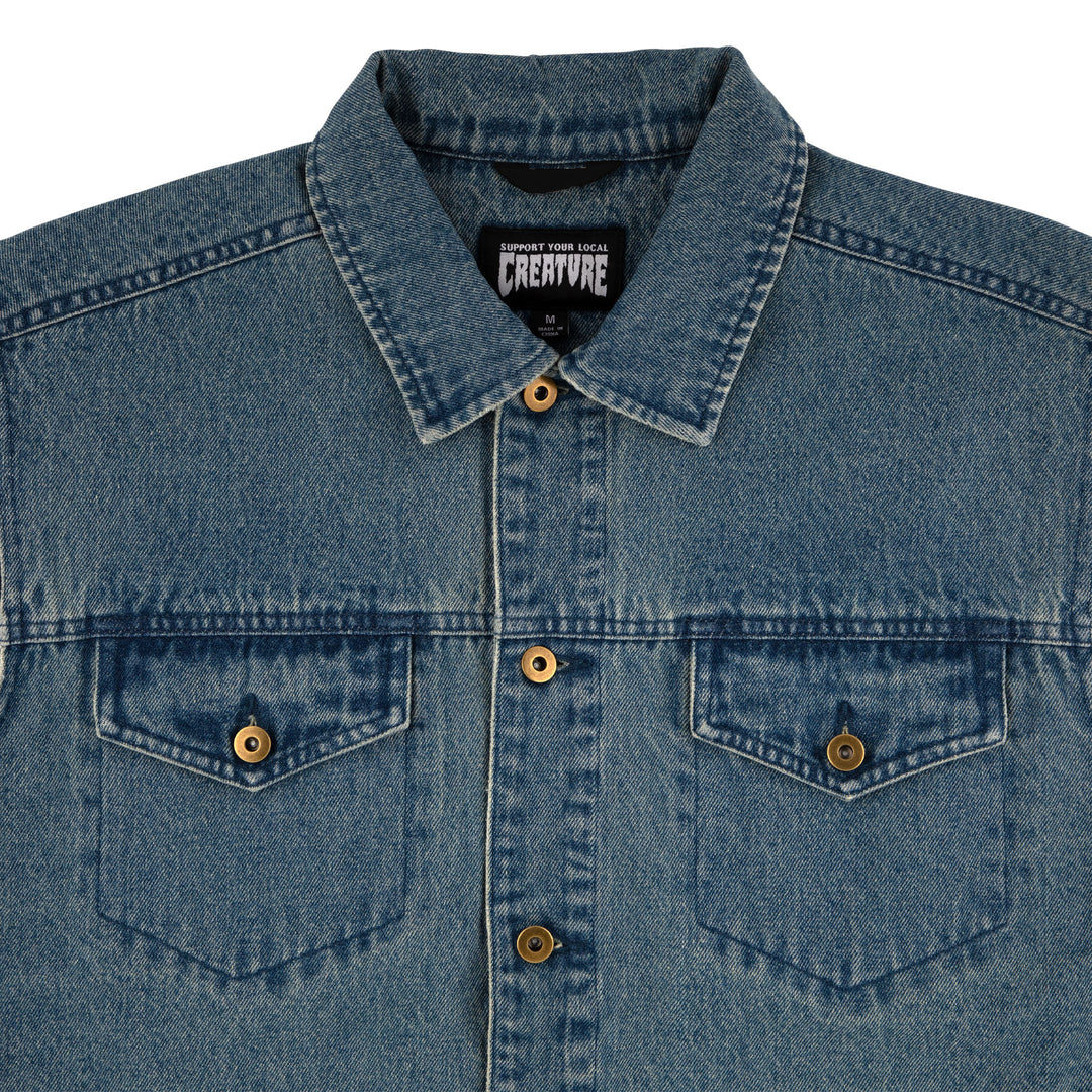 Creature x Cannibal Corpse Denim Vest