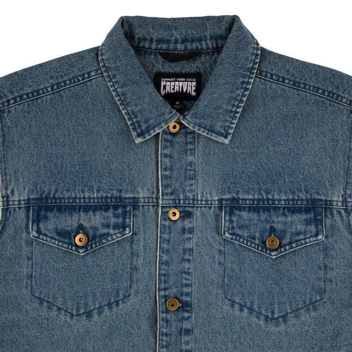 Creature x Cannibal Corpse Denim Vest
