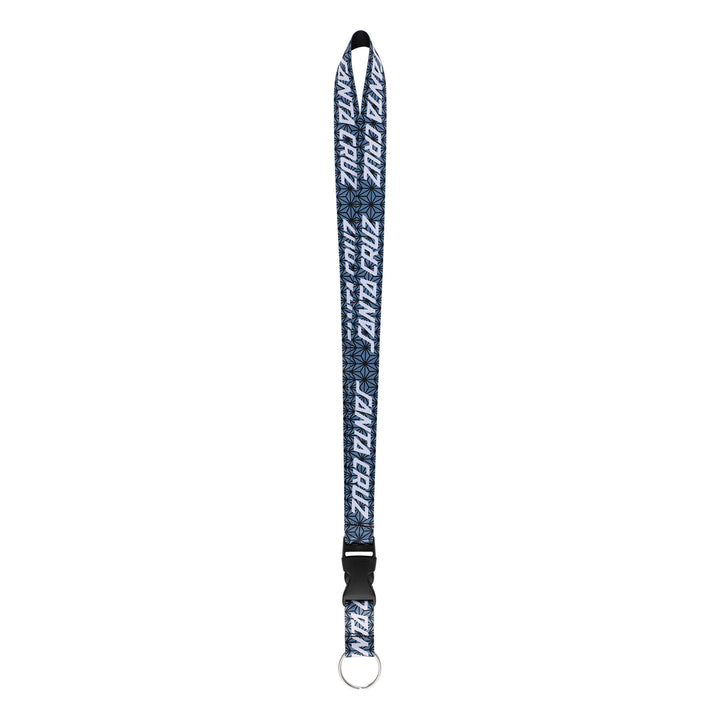 Santa Cruz Luck Strip Key Chain Lanyard